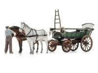 Artitec 387.599 H0 NordeuropäIscher Heuwagen Mit Pferden Und Figur