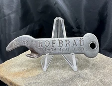 Vintage Hofbrau Beer Bottle Can Opener Vaughan Chicago Drink Todays Best Beer