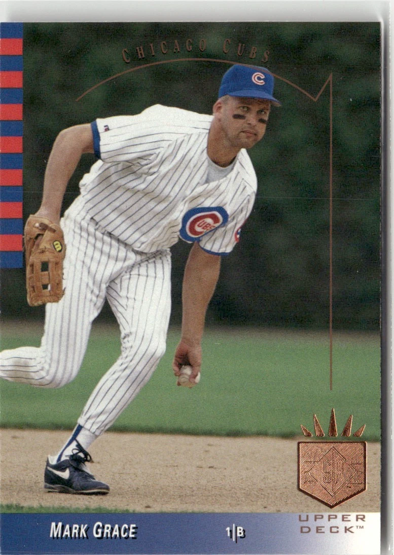 1993 Upper Deck SP Baseball Card HOF Mark Grace Chicago Cubs #83