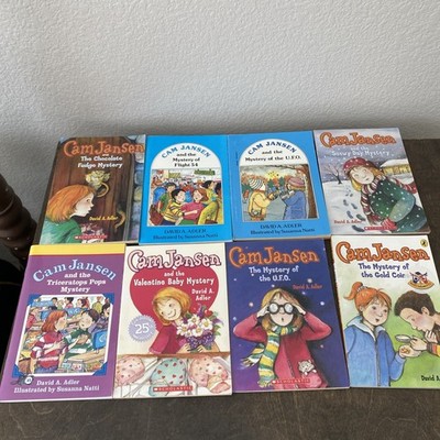 12 Cam Jansen Mystery Books Mixed Lot  by David Adler RL 3