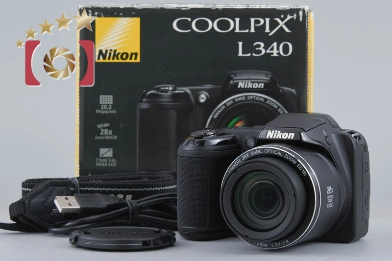 【極美品】Nikon ニコン COOLPIX L340デジタルカメラ#6299 Amazon.com : Nikon Coolpix L340 20.2 MP Digital Camera with 28x