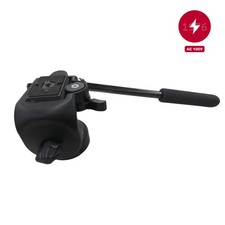 Manfrotto Video Camera Fluid Head Smooth Pan Tilt Aluminum 4kg-6kg Used Japan