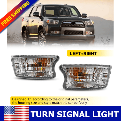 For 2010-2014 Toyota 4Runner Turn Signal Light Set Driver and Passenger Side 12v - Picture 1 of 15