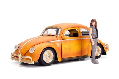 Jada 1/24 Volkswagen Käfer Transformers Hummel mit Charlie Figur 30114