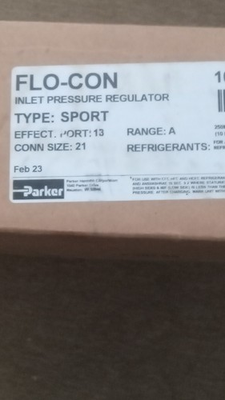 #ad Parker FLO CON A8 SPORT Inlet Pressure Regulator 21 ODF Conn 460 psig $600.00