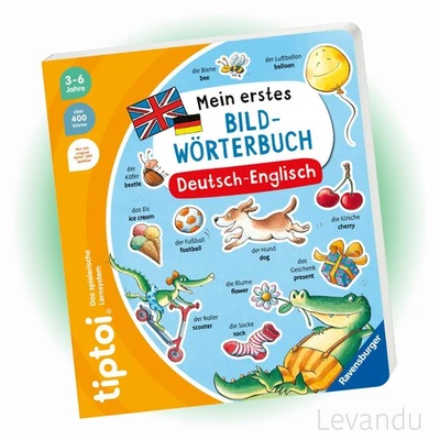 RAVENSBURGER tiptoi® Buch - Mein erstes Bild-Wörterbuch Deutsch-Englisch - NEU