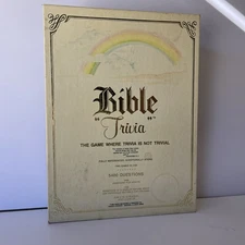 Bible Trivia Religious Family Board Game 1984 Cadaco Vintage - READ DESCRIPTION