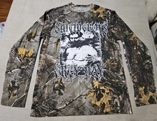SuicideBoys G59 Men's TShirt Medium Greyday Camo Long Sleeve Tour Merch Rap RARE