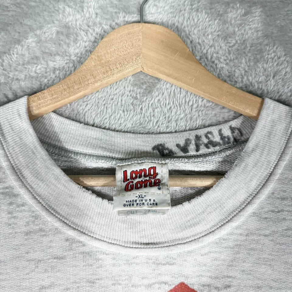 Sudadera De Colección Ohio State Buckeyes Para Hombre XL Gris AOP 90s Championship Long Gone Foto 3 de 4