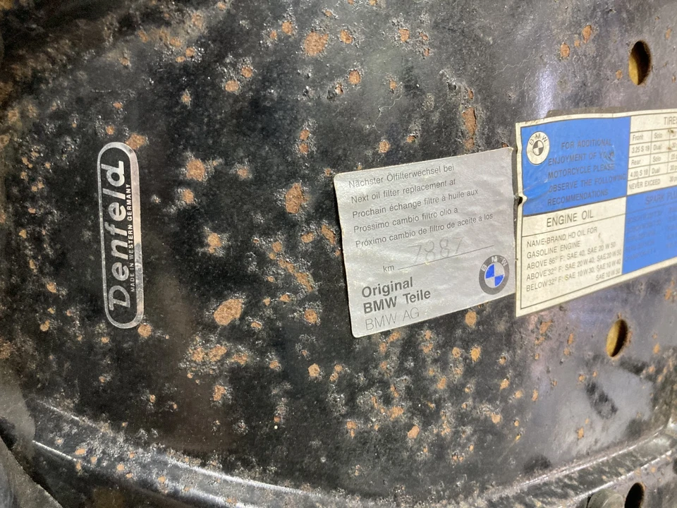 BMW Denfield R50/5, R60/5, R75/5 SWB Motorcycle Seat made in Germany - Image 4 of 4