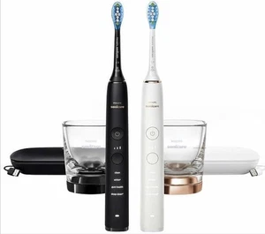 [NEW-OPEN BOX] Philips Sonicare DiamondClean Smart Electric Toothbrush, 2-pack