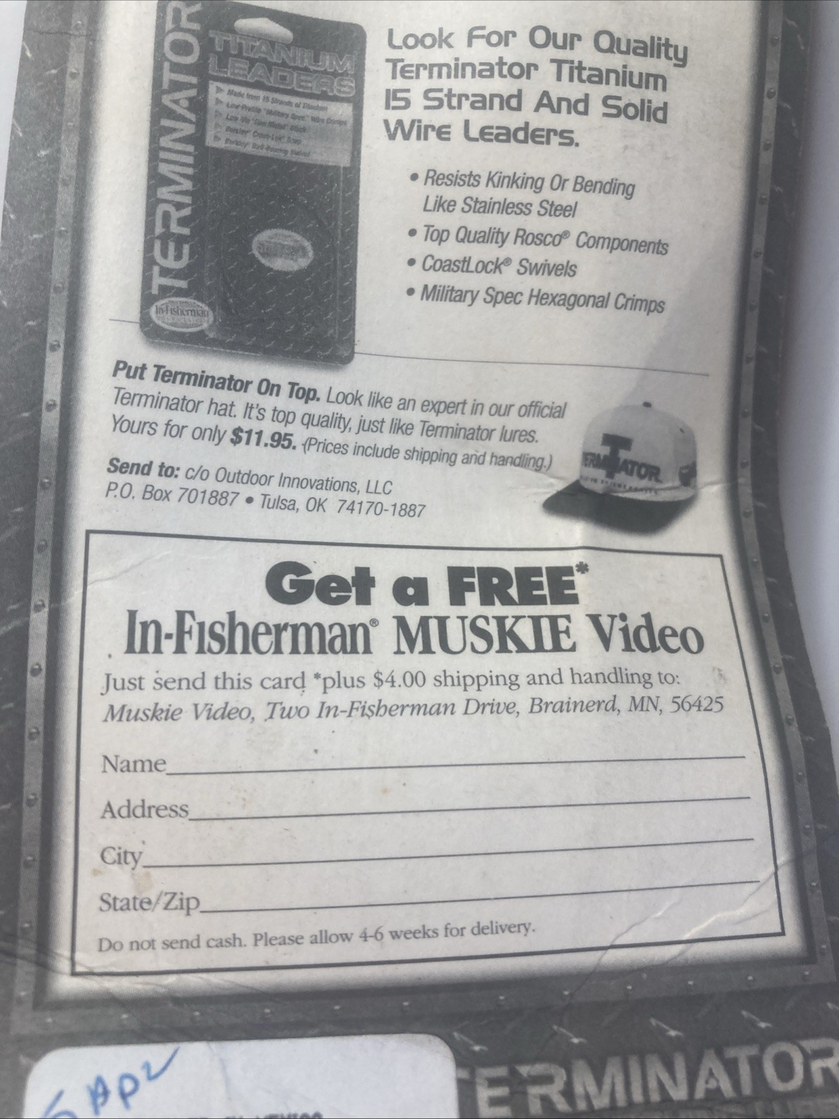 Terminator Spinnerbait Toothy Critter - Image 7