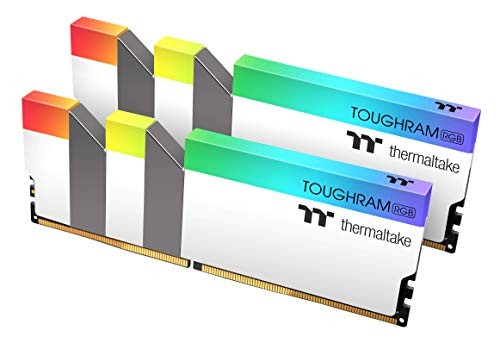 THERMALTAKE TOUGHRAM RGB MEMORY DDR4 4400MHZ 16GB (8GB X 2) R022D408GX2 -WHITE - Picture 1 of 5