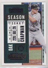 2020 Panini Contenders Purple Matt Chapman #50 ll2