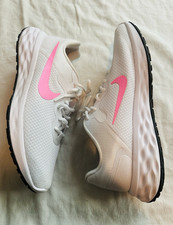 Nike Revolution Women s  US 11 White/Pink Lac...