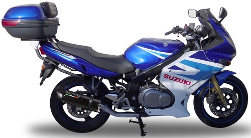 exhaust aluminium black gpr for suzuki gs 500 e - f 1992 92 1993 93 1994 94 - Picture 2 of 3