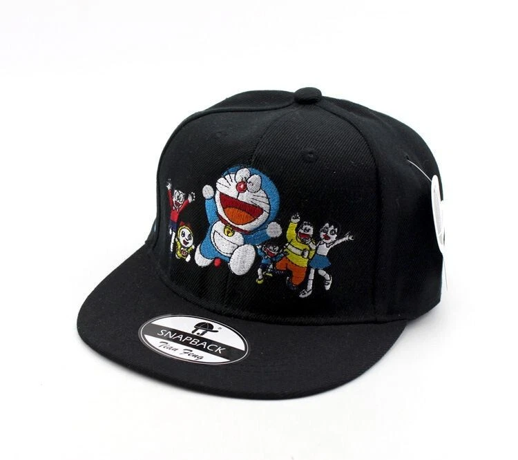 Doreamon Kids Snapback Hat Cap Black - Image 2 of 3