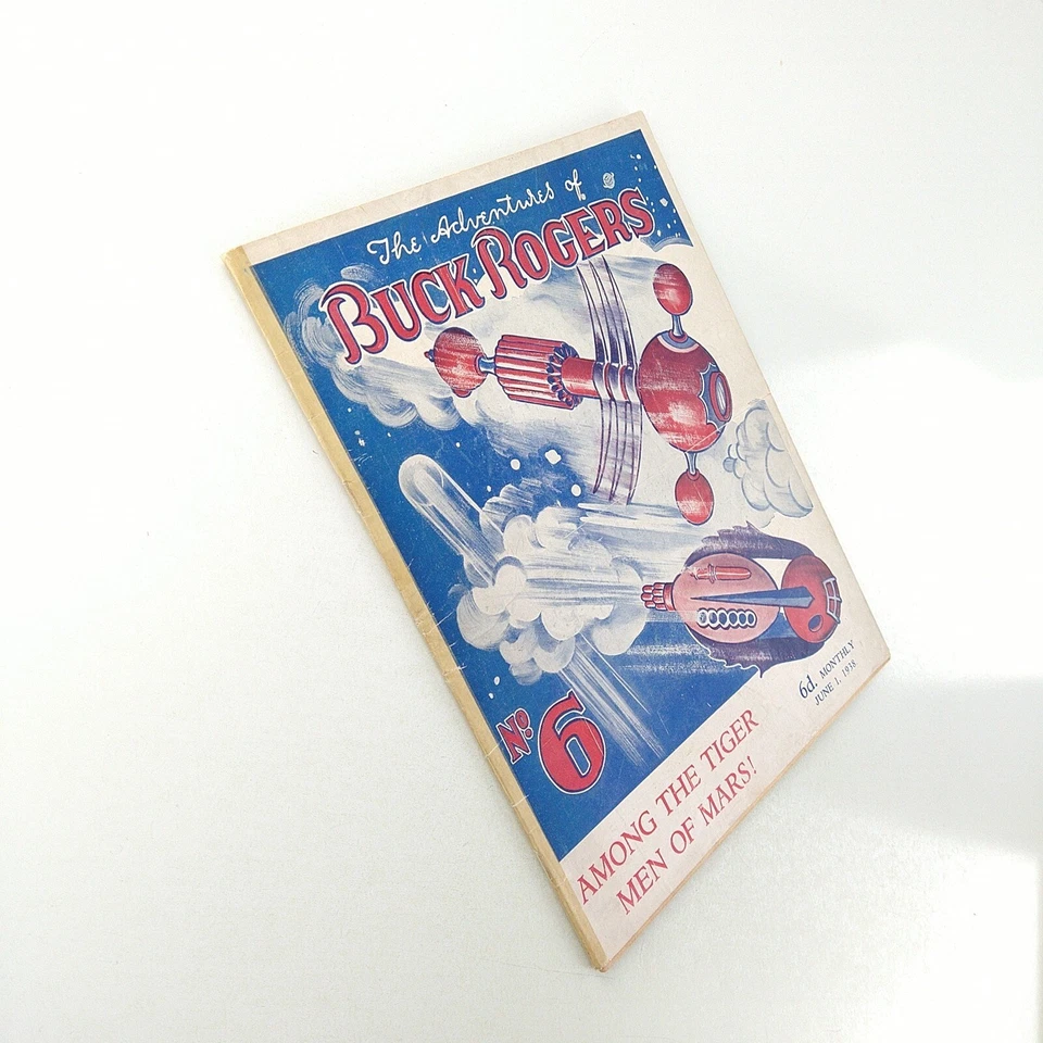 The Adventures Of Buck Rogers #6 SCARCE Platinum Age Sci-Fi Fair (1938 Fitchett) - Image 2 of 4