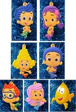 Bubble Guppies Christmas Ornaments 7 Piece Set - Brand New