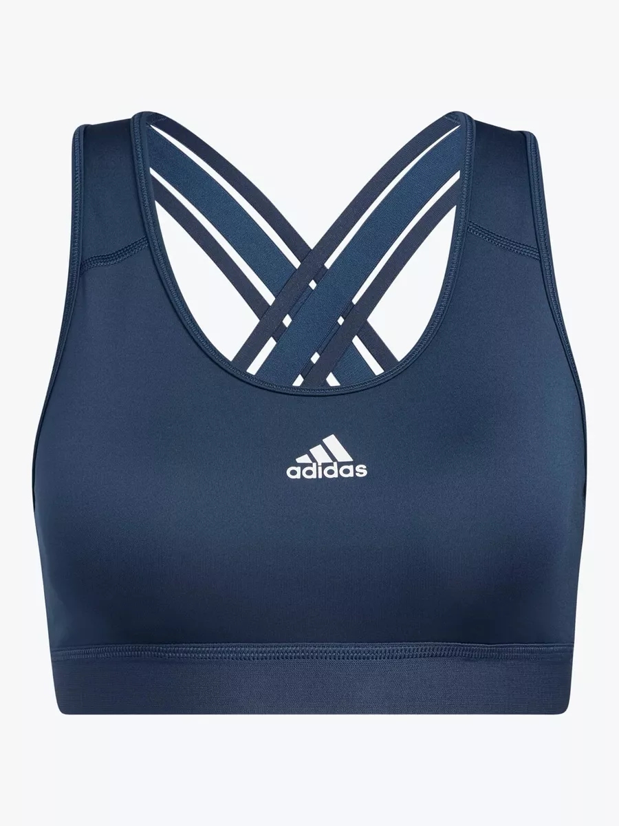 Adidas Believe This Lace Up Sports Bra Navy in Small BRAND NEW