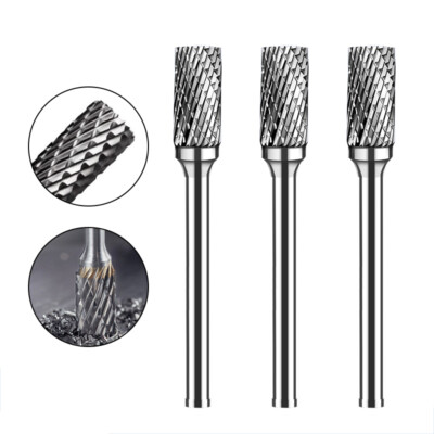 Bestgle 5-teiliges Wolframcarbid Fräser Set – 6mm Schaft, Doppelschnitt, 10mm Kopf, Für Holz, Metall, Stein – Härte HRC70 Bestgle 5-teiliges Wolframcarbid Fräser Set – 6mm Schaft, Doppelschnitt, 10mm Kopf, Für Holz, Metall, Stein – Härte HRC70
