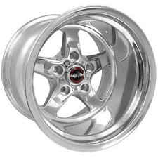 Race Star Industries 92 Drag Star 15x12 Polished Wheel - 5x4.75bc Race Star Industries 92 Drag Star 15x12 Polished Wheel - 5x4.75bc
