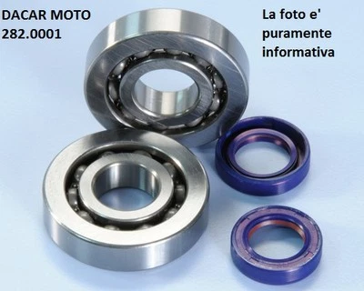282.0001 Kit De Révision D'Arbre Moteur Polini Piaggio Quartz - Sphère 50 - Photo 1/4