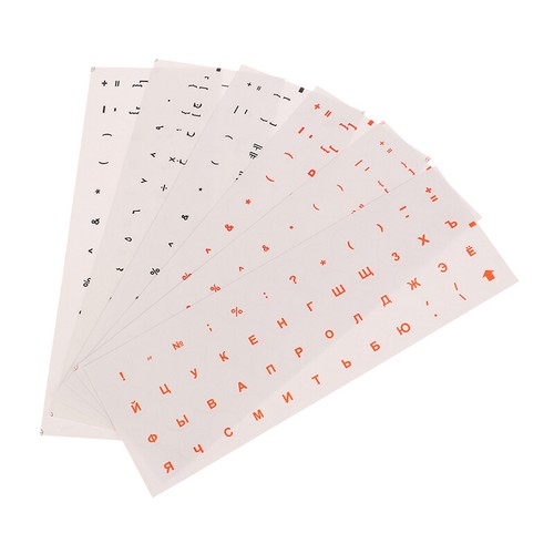 Runde Tastaturaufkleber transparente Tastaturabdeckung für Laptop --Zubehör - Bild 2 von 24