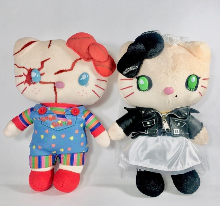 Hello Kitty Halloween 🎃 Child's Play Chucky & Bride Tiffany
