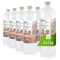 6 X 1 Kg Bayzid Spa Ph Minus Ph-Senker FlüSsig 14,9% FüR Whirlpool Reinigung