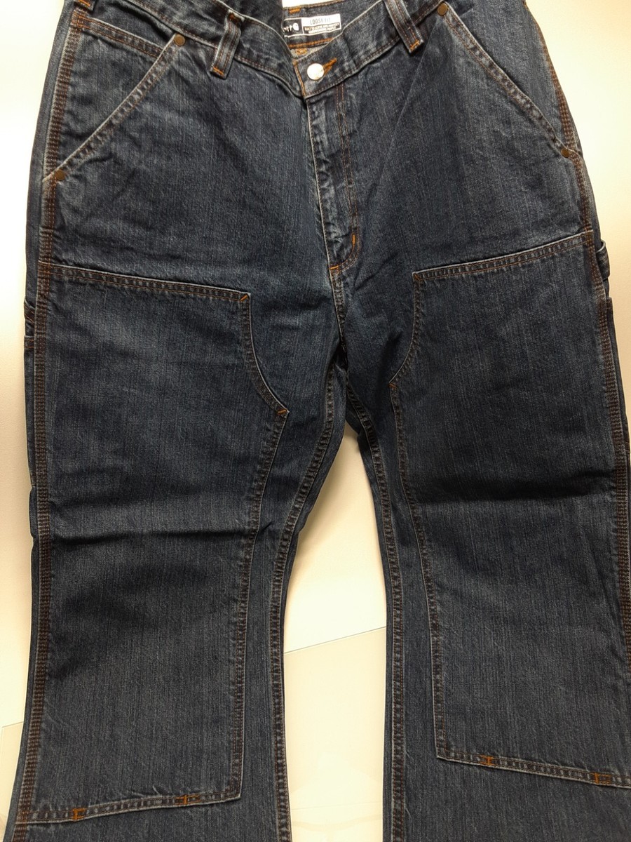 Carhartt Double-Front Logger Jean Canal Loose Fit Size 36×32 | eBay