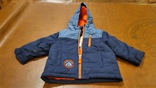 CARTER  S Kids Boy Winter Jacket Classic And Unique Size 12 MONTHS EUC - BLUE