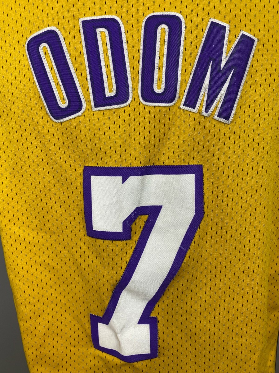 NBA Lakers Lamer Odom ユニフォーム Lamar Odom LA LAKERS 2010 NBA FINALS Mitchell & Ness