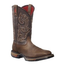 ROCKY LONG RANGE STEEL TOE WESTERN WORK BOOT 6654