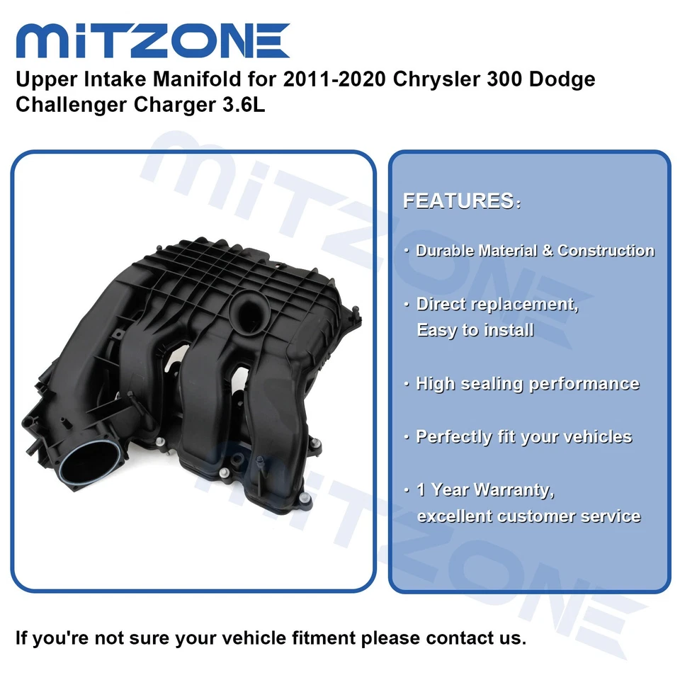 Upper Intake Manifold for 2011-2020 Chrysler 300 Dodge Challenger Charger 3.6L🚗 - Image 2 of 4