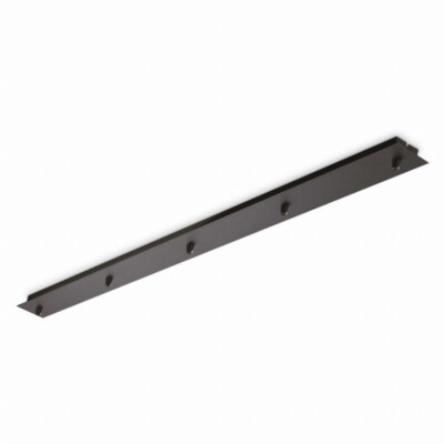 Ideal Lux Metal 5 Light Rosewood Black