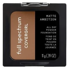COVERGIRL Matte Ambition, All Day Powder Foundation, Tan-Deep Cool