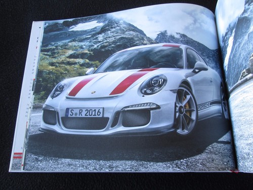2016 Porsche 911R Large Hardcover Brochure 991 911 R Limited Sales Book Catalog - Picture 3 of 10