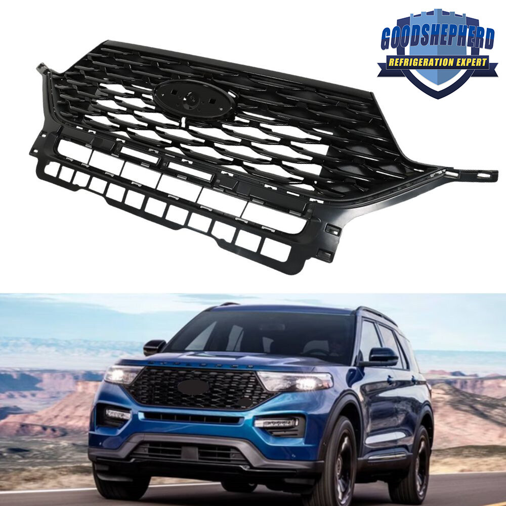 Front Bumper Upper Grille Grill Radiator Fit for Ford Explorer 2020-2022