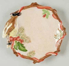 BLOCK "Festive Ribbon" Sharron O’Neil 8.5" Holiday Plate Dish