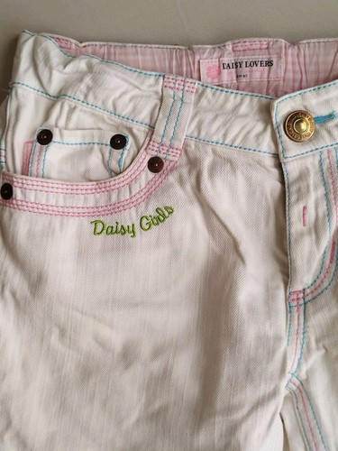 dazy lovers Japanese vintage girls beige pants S(140cm) - Picture 3 of 20