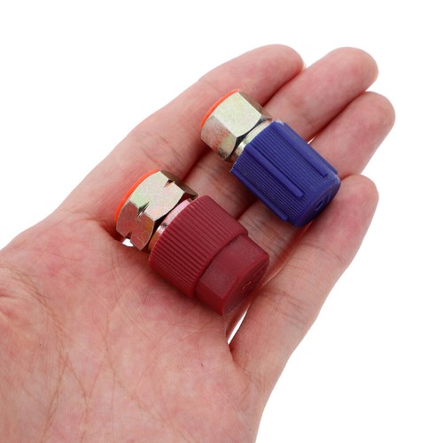4 PCS/ Retrofit Adapter Automobile High Side Low Adapters R134a - Afbeelding 2 van 12