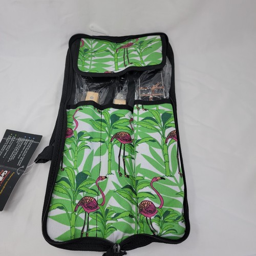 Zwei Hunde Designs 3 STCK. BBQ Grill Zubehör Werkzeuge Grillen mit Aufbewahrungstasche Tropic - Bild 2 von 7