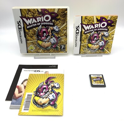 Wario: Master of Disguise (Nintendo DS) NDS Spiel inkl. Anleitung & OVP [GUT]