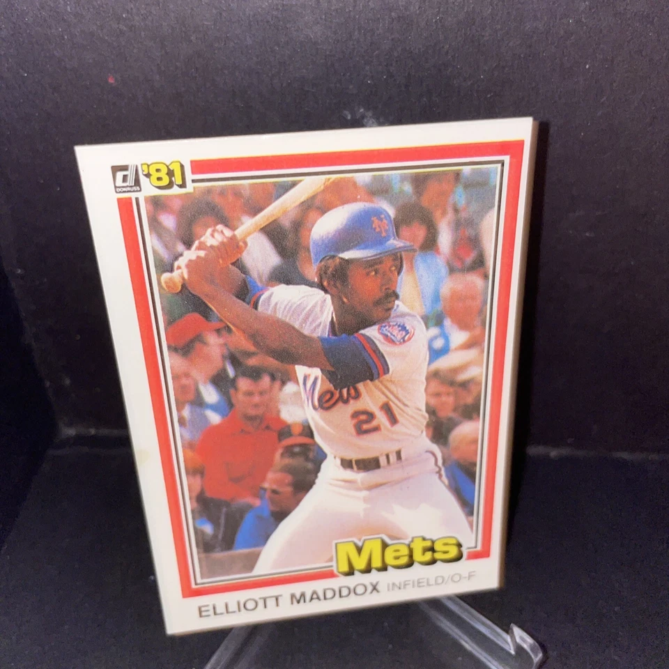 Elliott Maddox (Mets) - 1981 Donruss #397 - Image 2 of 4