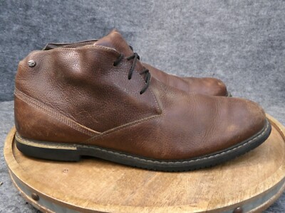 Timberland Earthkeepers Brook Park Chukka Brown Leather Ankle Boots Size 11