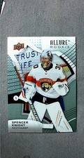 2021-22 Upper Deck Allure Rookie Steel #135 Spencer Knight Panthers