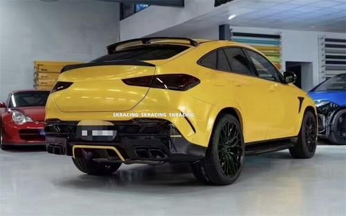 Alerón trasero de fibra de carbono para Mercedes Benz GLE53 GLE63 cupé 2021-24 - Imagen 7 de 17