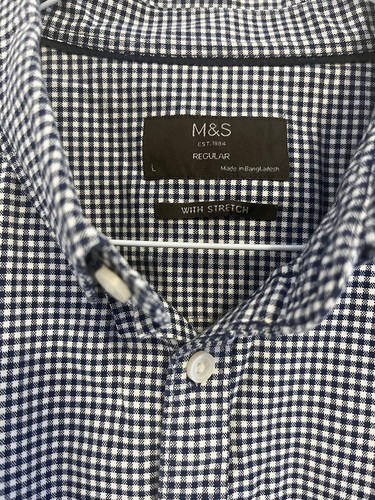 M&S MEN’s LONG SLEEVES SHIRT BUNDLE Size L - Picture 8 of 15