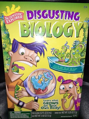 Scientific Explorer Disgusting Biology Kids Science Kit
